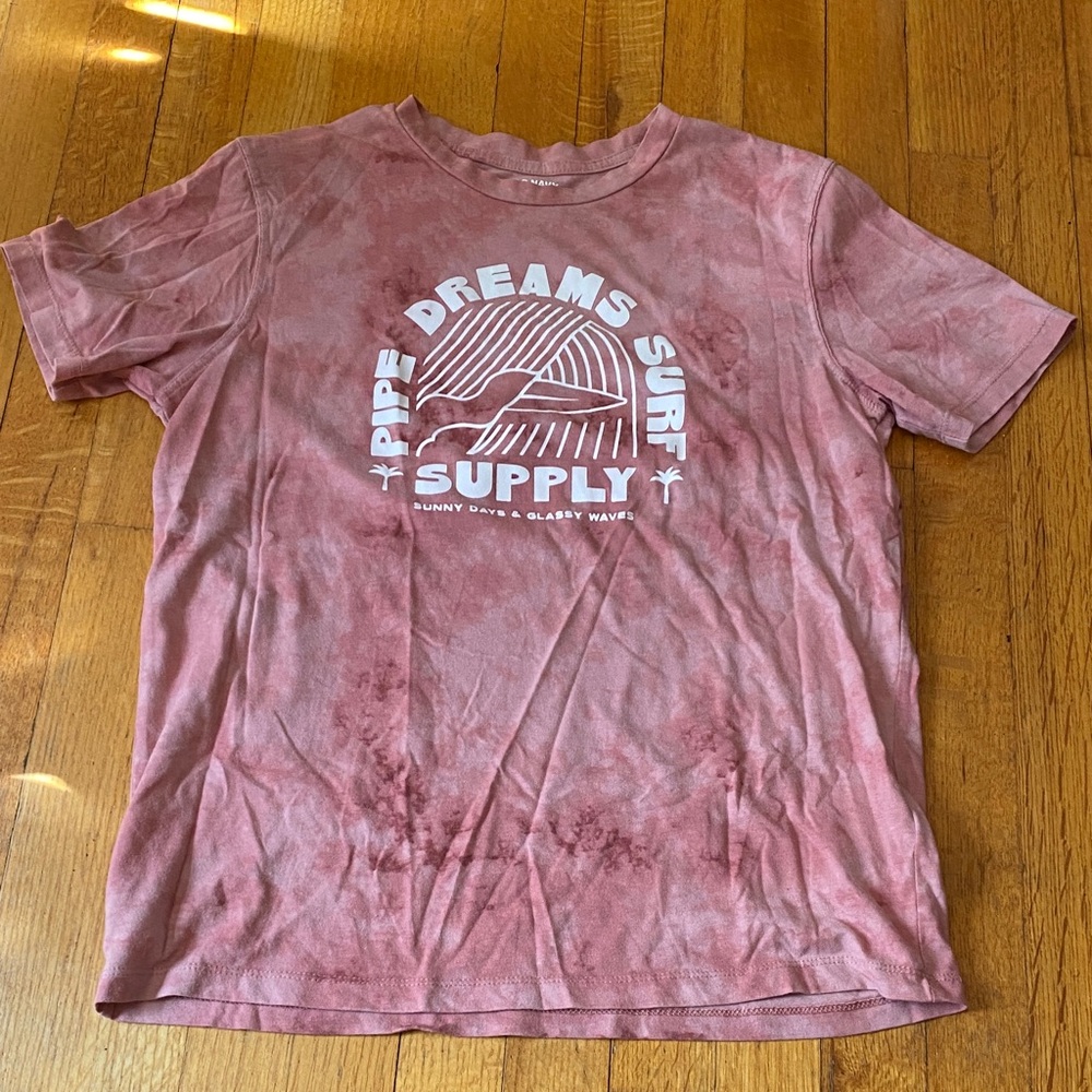 Old Navy Surf Supply Graphic Tee - Dusty Rose